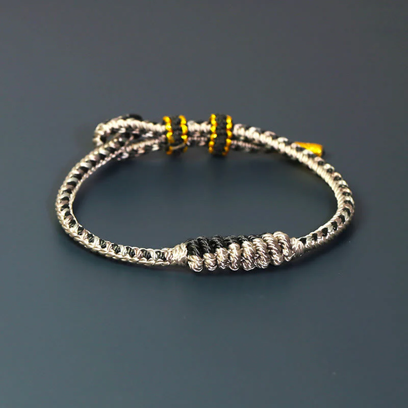 Handmade Tibetan Red String Protection Bracelet - Image 8
