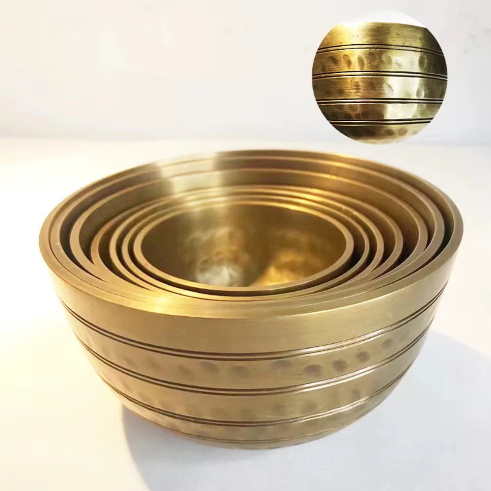 7-Piece Tibetan Singing Bowl Set for Meditation - Image 5