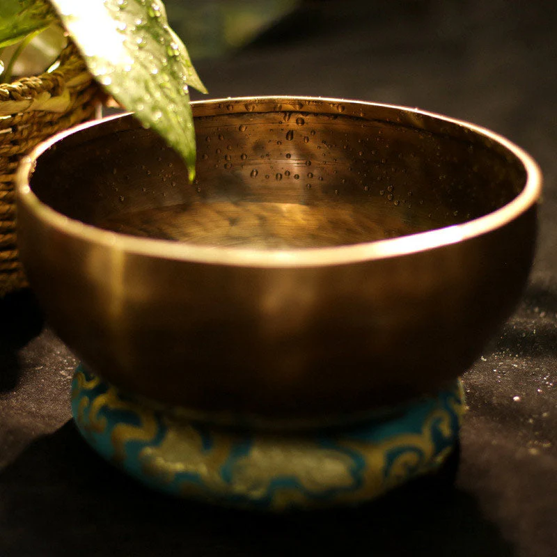 14in Tibetan Sound Bowl for Meditation and Healing Rituals - Image 2