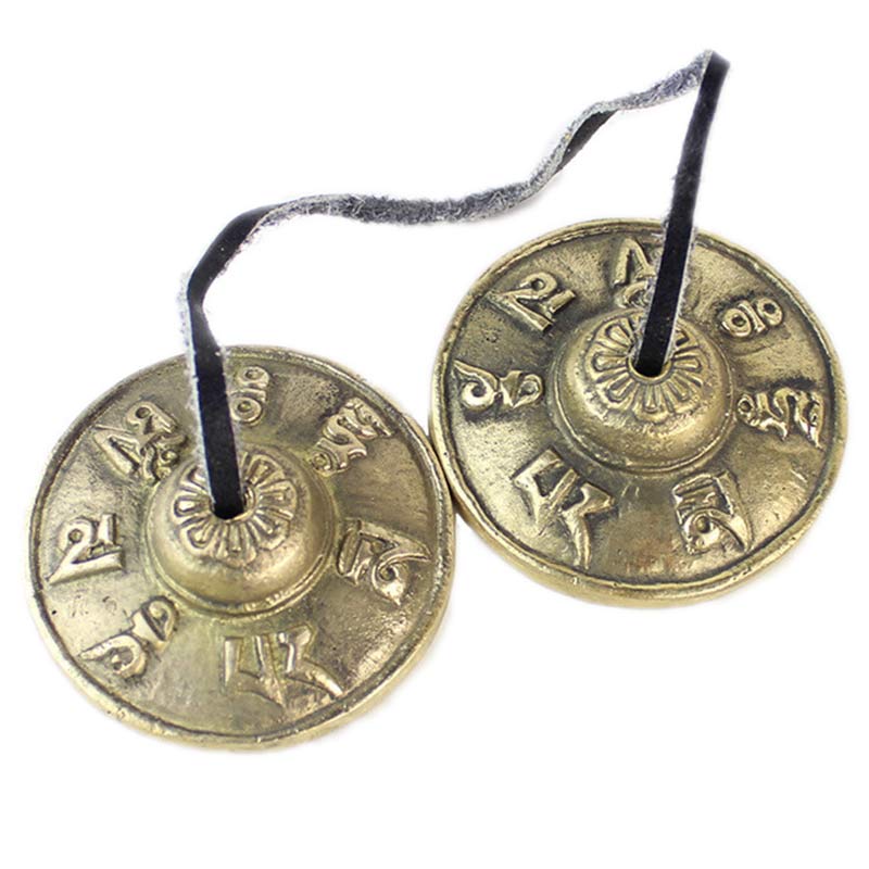 Copper Tibetan Tingsha Bell for Meditation | Healing Sounds - Image 2