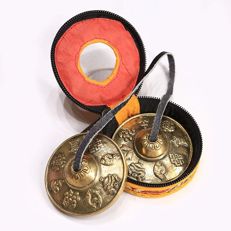 Copper Tibetan Tingsha Bell for Meditation | Healing Sounds - Image 3