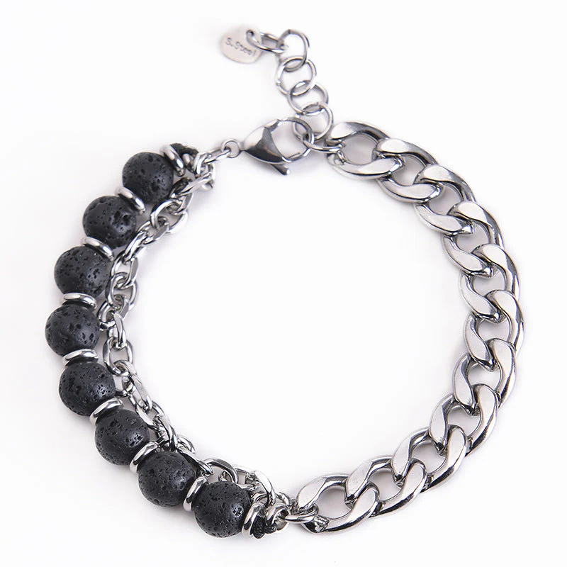 8mm Tiger Eye Picasso Jasper Energy Bracelet - Image 9