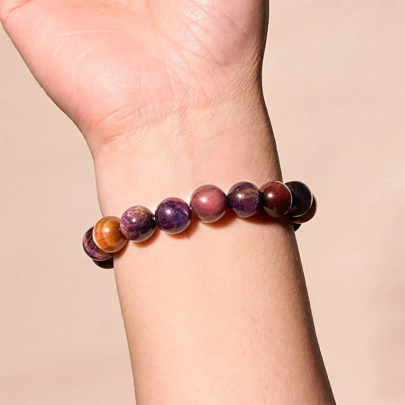 8mm Tiger Eye Protection Bracelet - Image 3