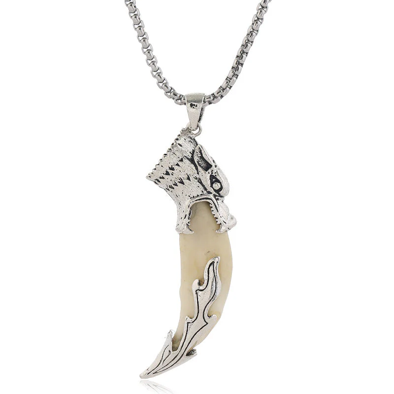 Titanium Steel Balance Necklace Pendant for Spiritual Protection - Image 10