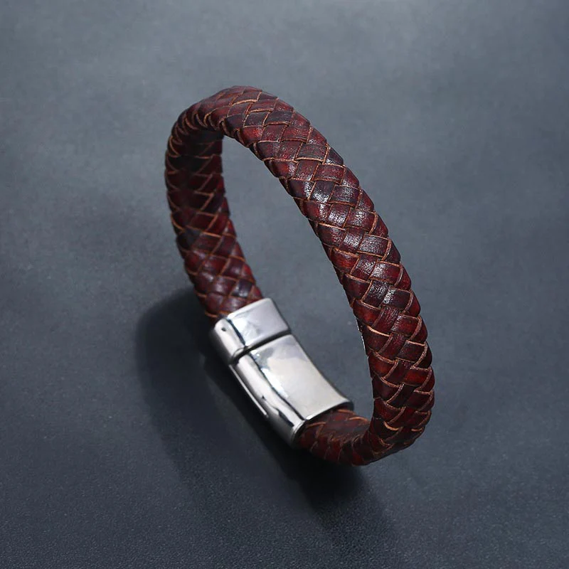 Unisex Titanium Steel Yin Yang Bracelet for Balance 22.5cm - Image 5