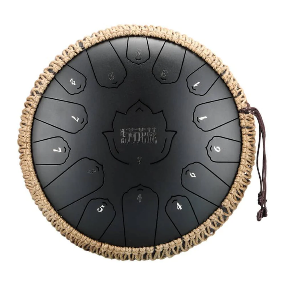 14-Inch 15-Note C Major Steel Tongue Drum