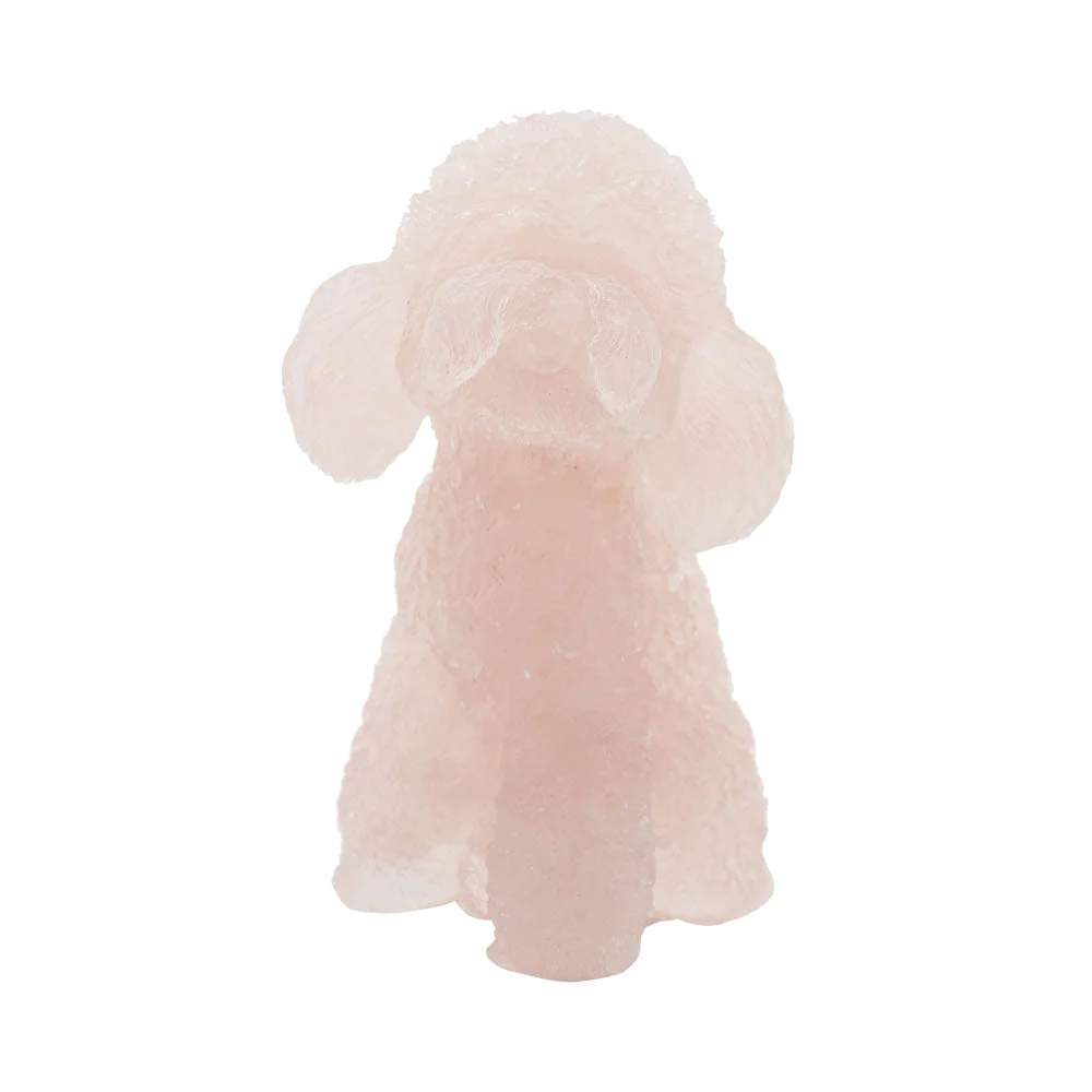 Toy Poodle Resin Decoration 2.04in Spiritual Figurine - Image 5