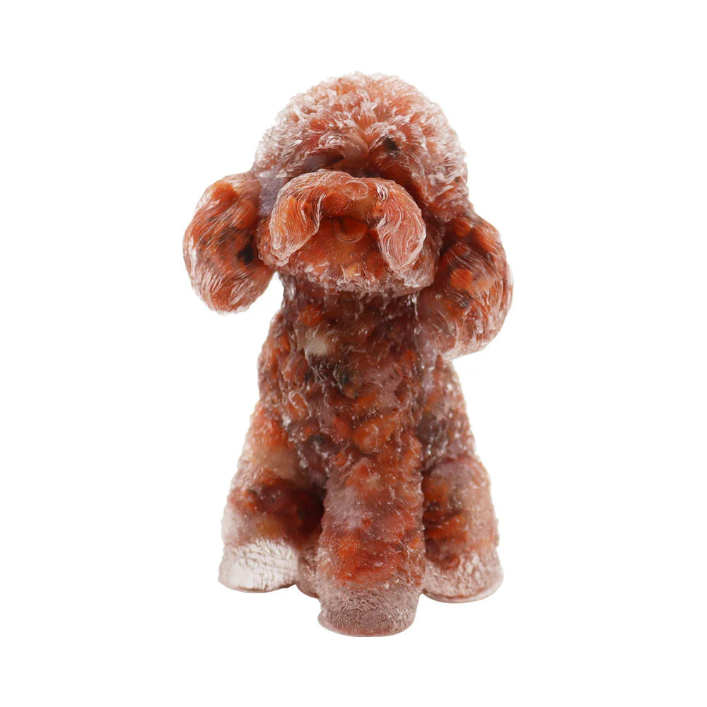 Toy Poodle Resin Decoration 2.04in Spiritual Figurine - Image 9