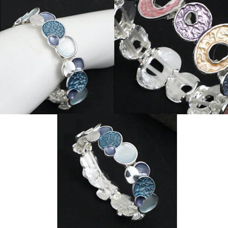 Tree of Life Alloy Elastic Bracelet for Unity & Strength - Image 8
