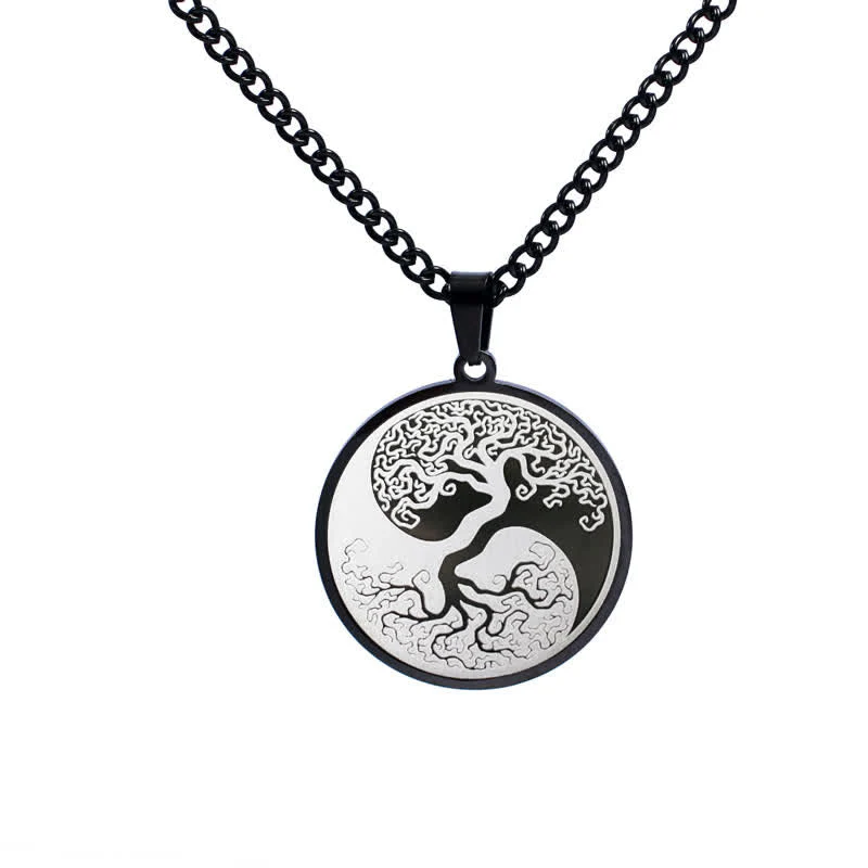 Tree of Life Titanium Steel Necklace | Connection Symbol - Image 3