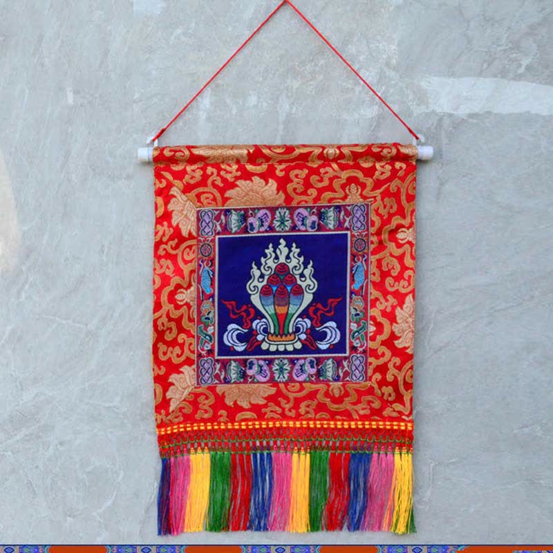 Vajra Wall Art with Bagua Map | Feng Shui Decor 32cm - Image 10