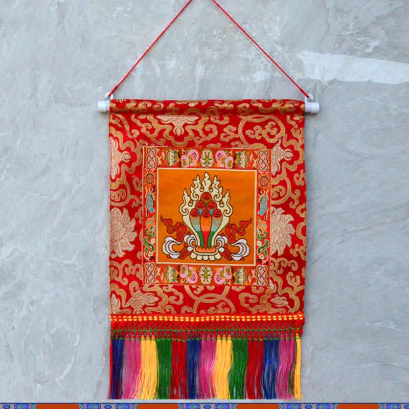 Vajra Wall Art with Bagua Map | Feng Shui Decor 32cm - Image 11