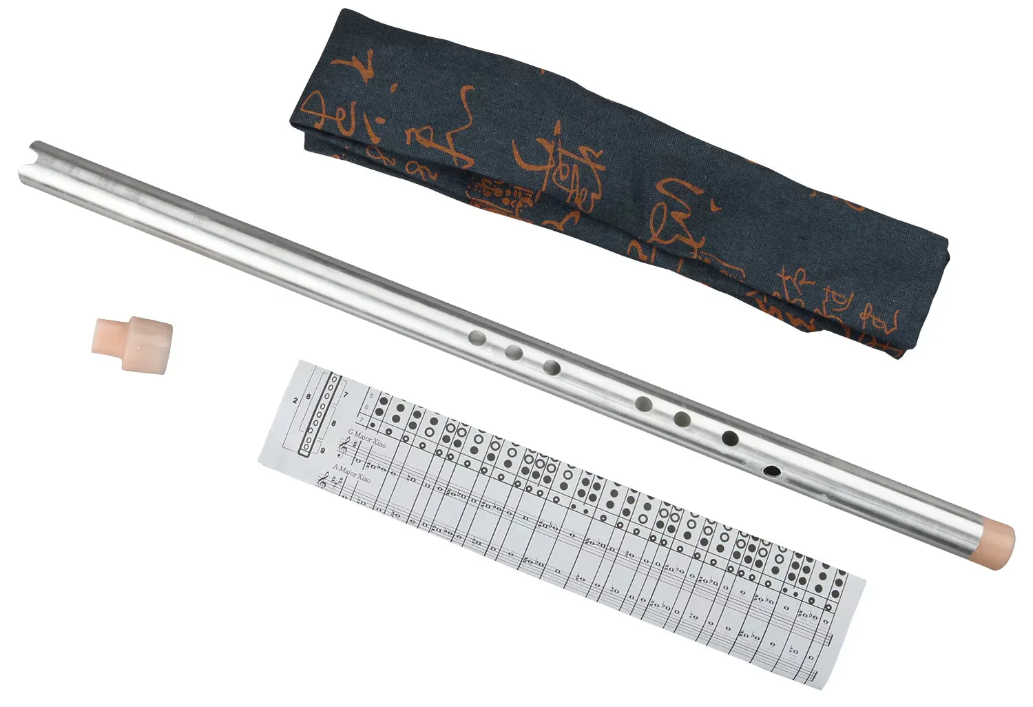 8-Hole Aluminum Xiao Flute Key of G for Beginners - Image 11