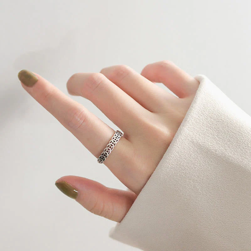 Vintage Copper Coin Luck Ring | Adjustable Spiritual Jewelry - Image 7