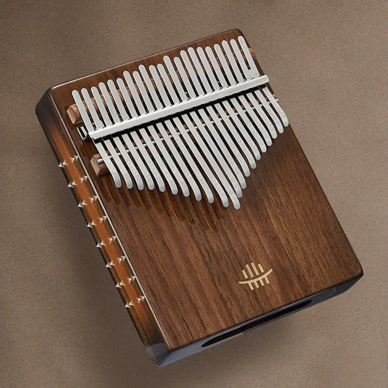 21 Key Walnut Kalimba Thumb Piano for Meditation - Image 5