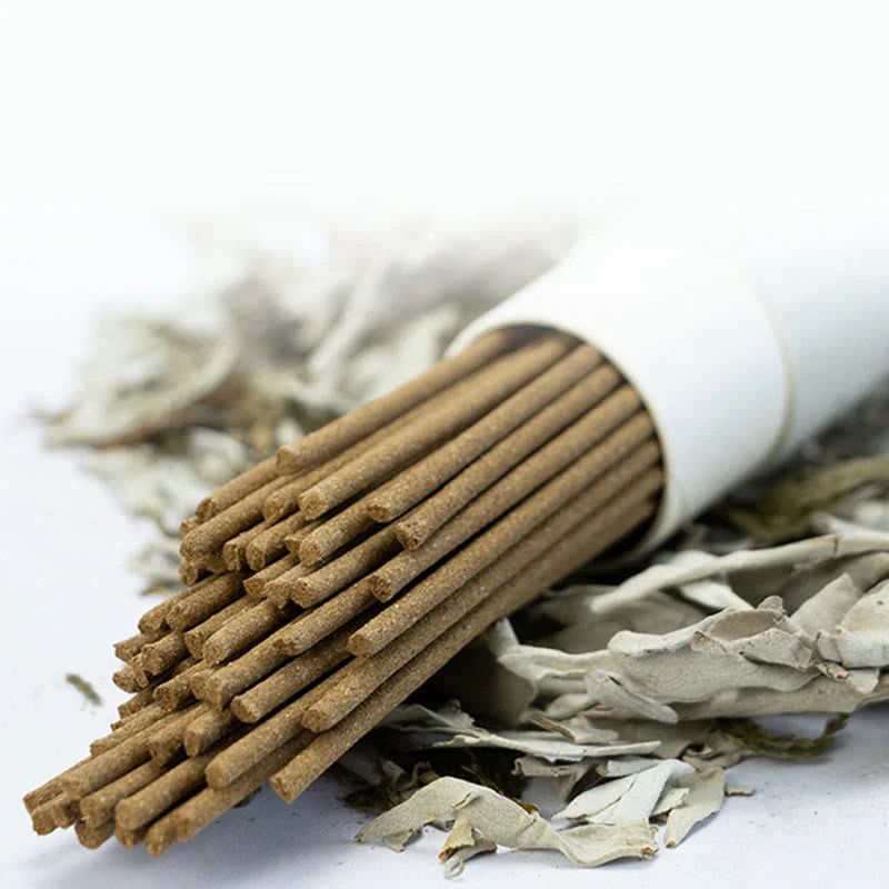 White Sage Incense Sticks | Cleansing Ritual Incense 60pcs - Image 2