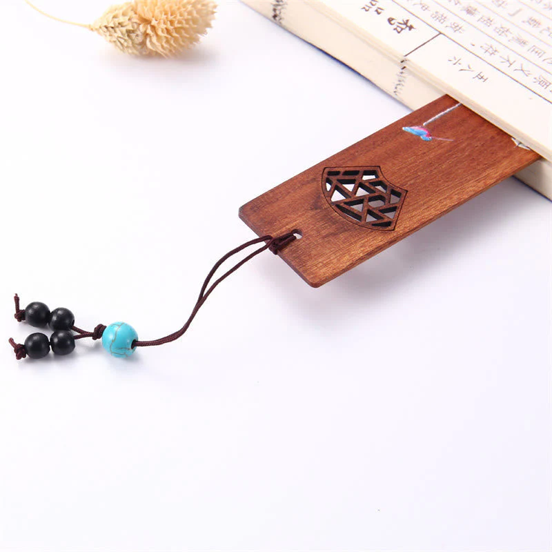Wooden Four Seasons Bookmarks Set | Zen Decor Gift - Image 8