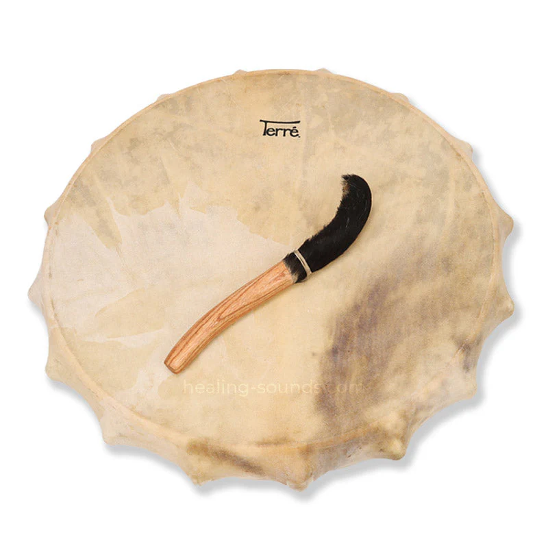 22.5 Inch Handmade Yakut Shamanic Frame Drum - Image 6