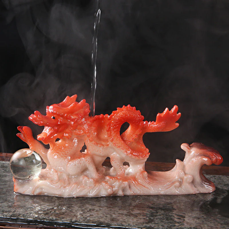 Year of the Dragon Resin Figurine | Spiritual Luck Statue - Image 17