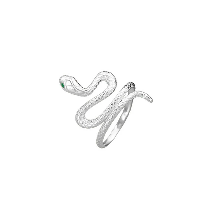 925 Sterling Silver Year of the Snake Jewelry Set for Calm & Balance - Image 7