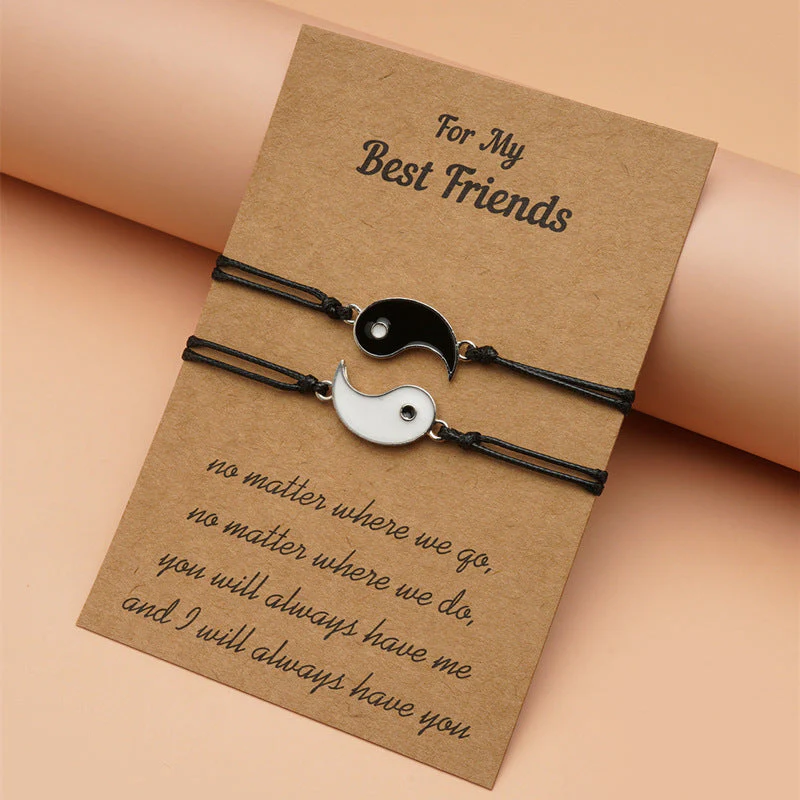 Unisex Yin Yang Hematite Couple Bracelets for Balance & Focus - Image 9