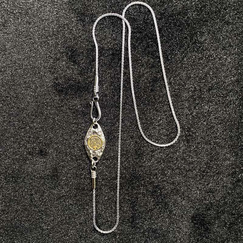 Zakiram Silver Necklace | Goddess of Wealth Protection Pendant - Image 13