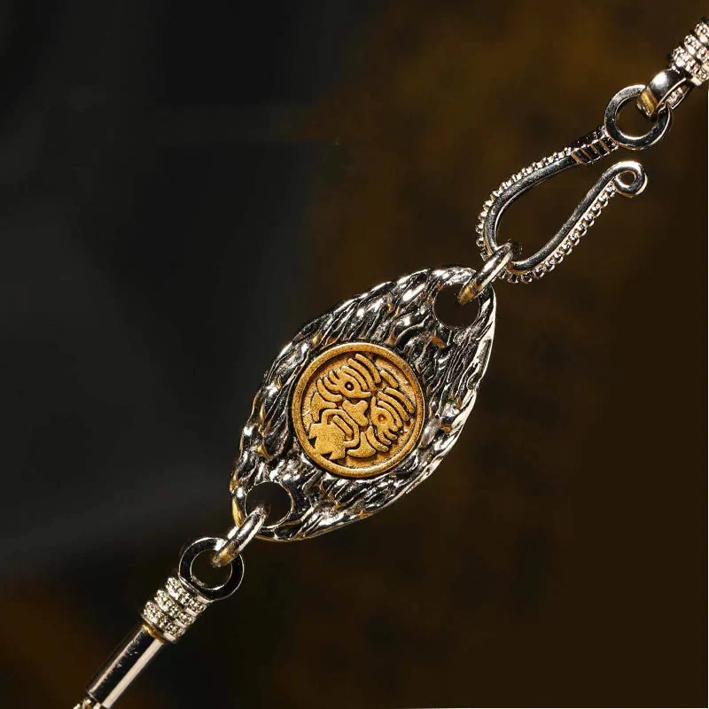 Zakiram Silver Necklace | Goddess of Wealth Protection Pendant - Image 14