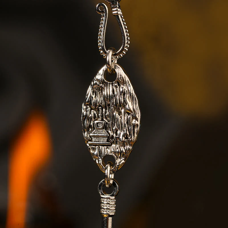 Zakiram Silver Necklace | Goddess of Wealth Protection Pendant - Image 15