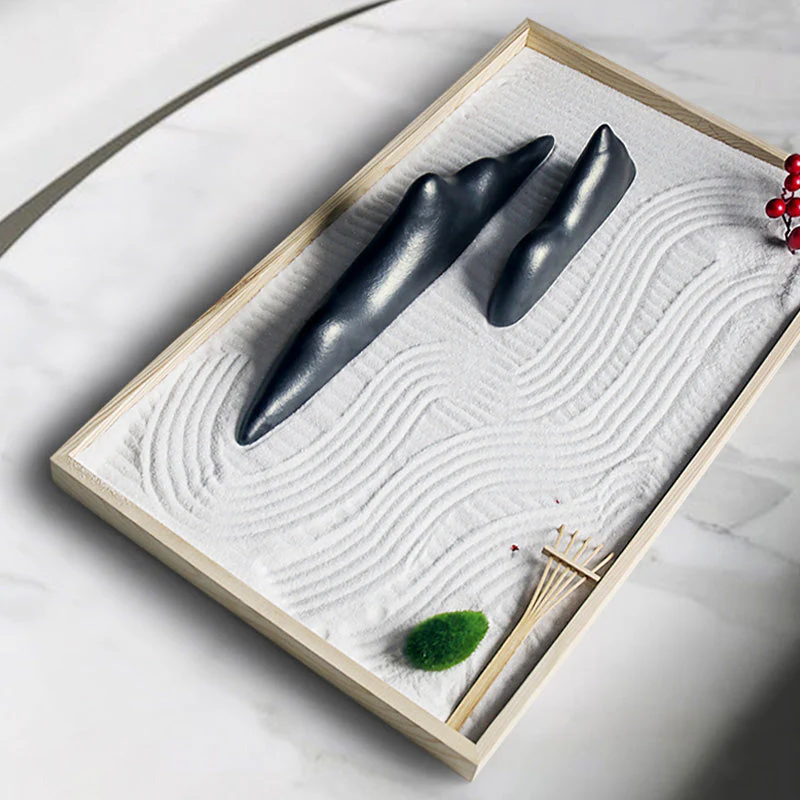 Zen Garden Decoration | Ceramic Rocks for Meditation & Enlightenment - Image 12