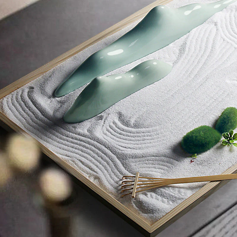Zen Garden Decoration | Ceramic Rocks for Meditation & Enlightenment - Image 21