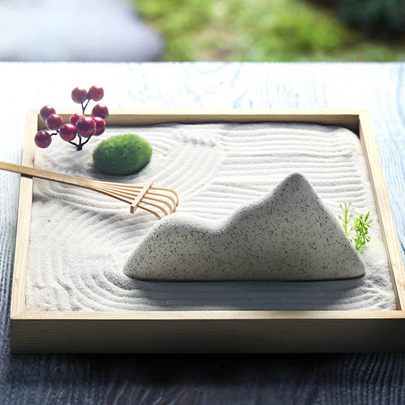 Zen Garden Decoration | Ceramic Rocks for Meditation & Enlightenment - Image 4