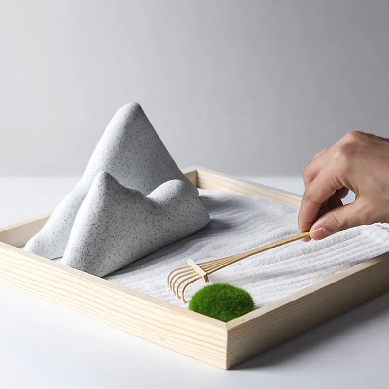 Zen Garden Decoration | Ceramic Rocks for Meditation & Enlightenment - Image 5