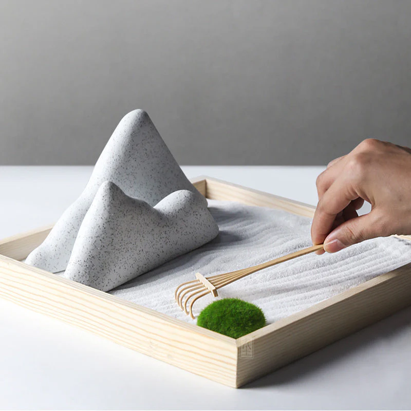 Zen Garden Decoration | Ceramic Rocks for Meditation & Enlightenment - Image 6